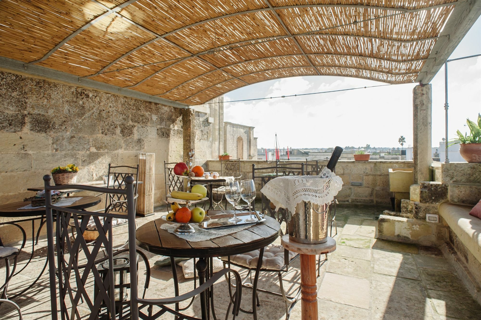 Borgoterra Bed & Breakfast Martano Bagian luar foto
